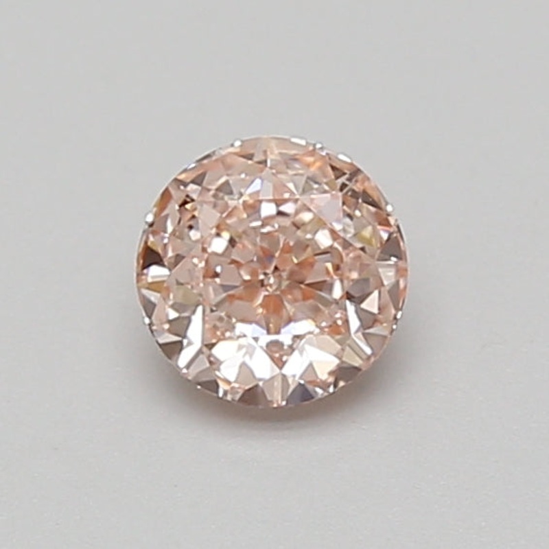 0.51 Ct Round Lab Diamond  Fancy Pink  VVS2   IGI