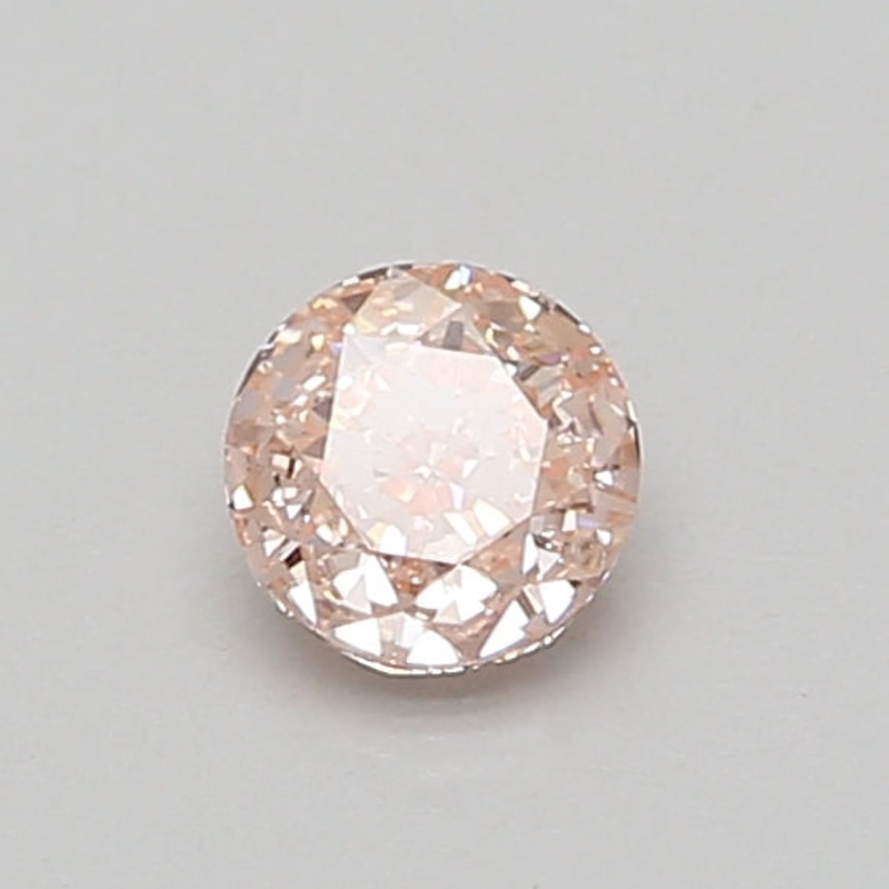 0.52 Ct Round Lab Diamond  Fancy Pink  VS1   IGI