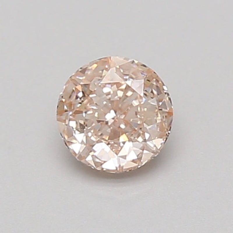 0.52 Ct Round Lab Diamond  Fancy Pink  VS2   IGI