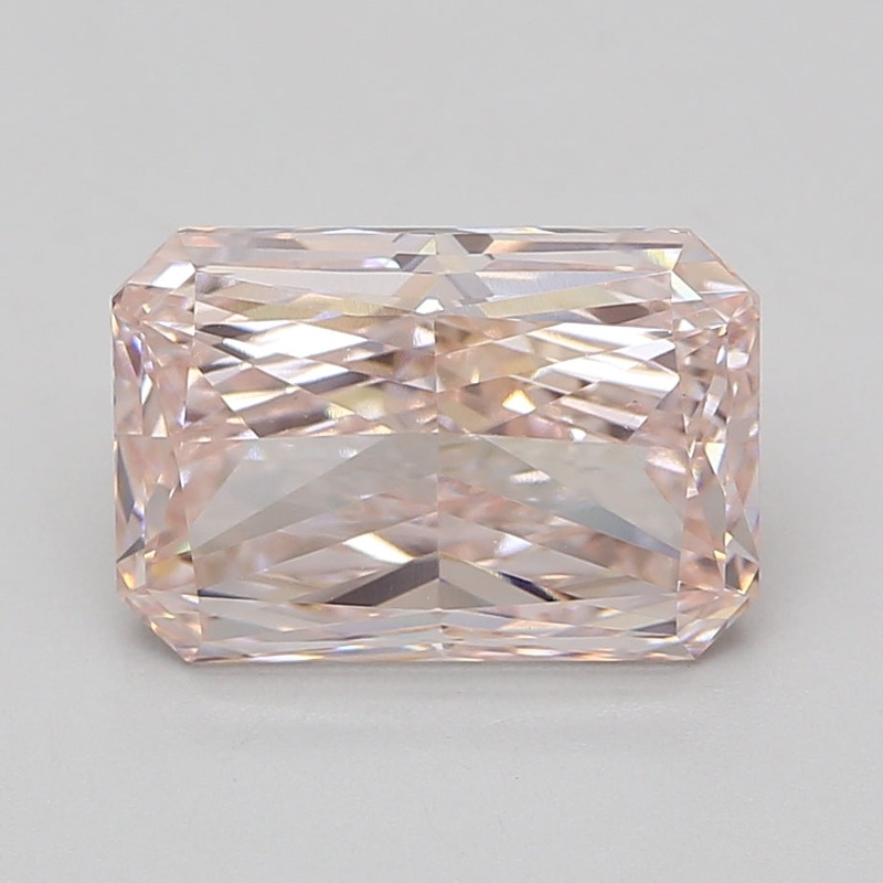5.08 Ct Radiant Lab Diamond  Fancy Intense Pink  VS1   IGI