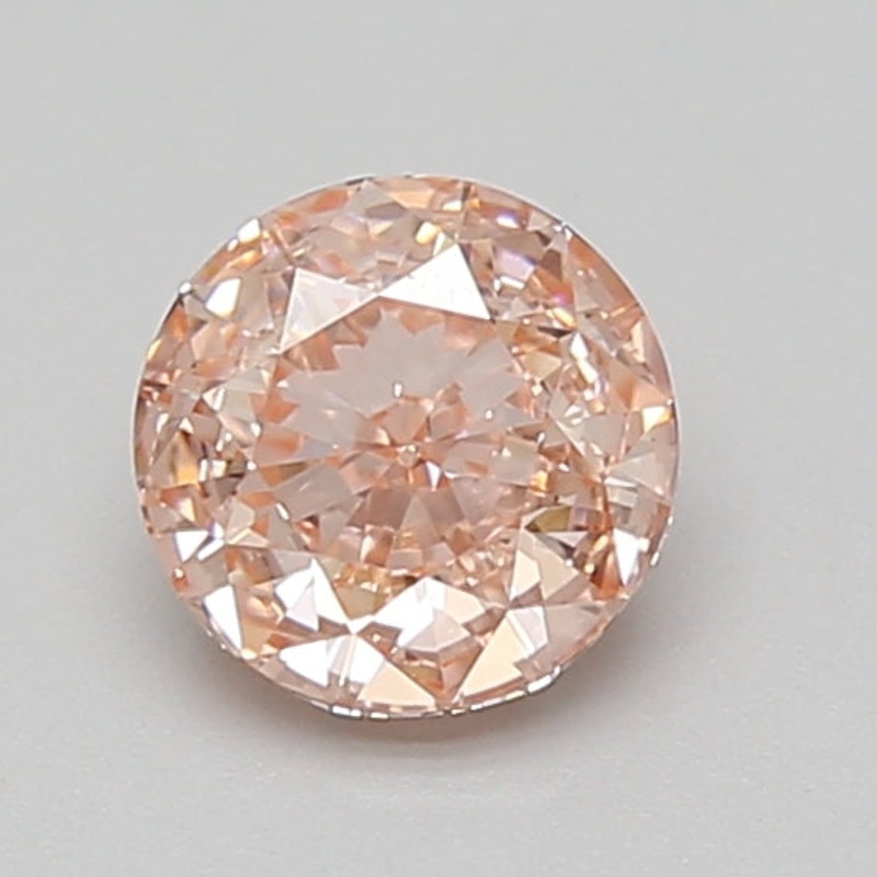 1.01 Ct Round Lab Diamond  Fancy Intense Pink  VS1   IGI