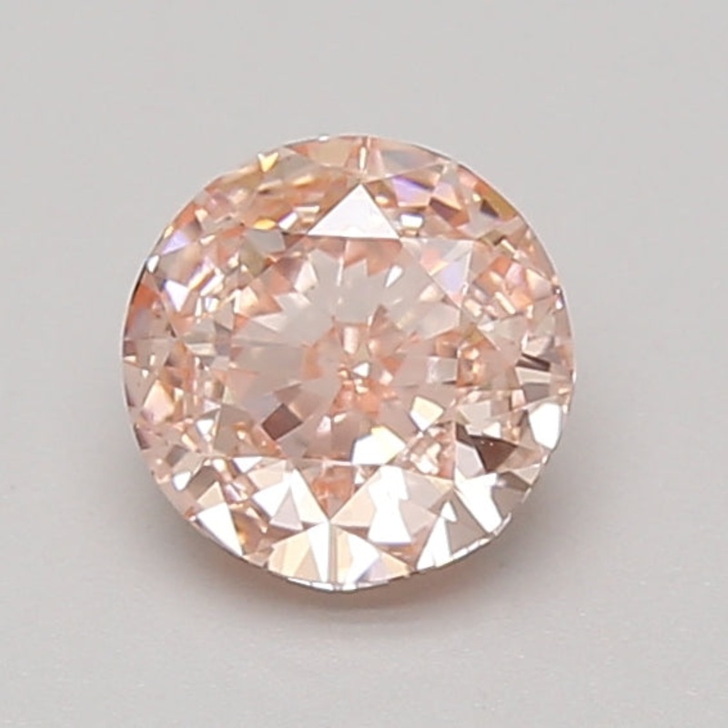 1.03 Ct Round Lab Diamond  Fancy Intense Pink  VS2   IGI