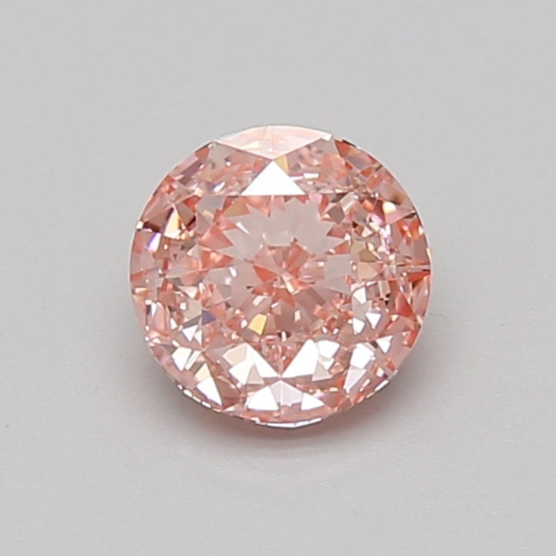1.03 Ct Round Lab Diamond  Fancy Intense Pink  VVS2   IGI