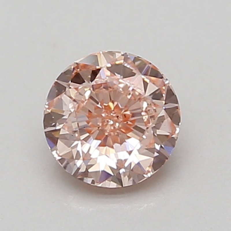 1.04 Ct Round Lab Diamond  Fancy Pink  VS2   IGI
