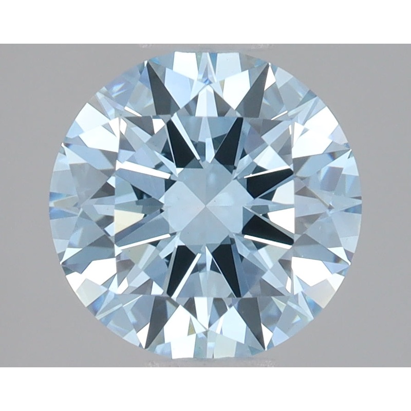 1.98 Ct Round Lab Diamond  Fancy Intense Blue  VS1  Excellent Cut  IGI