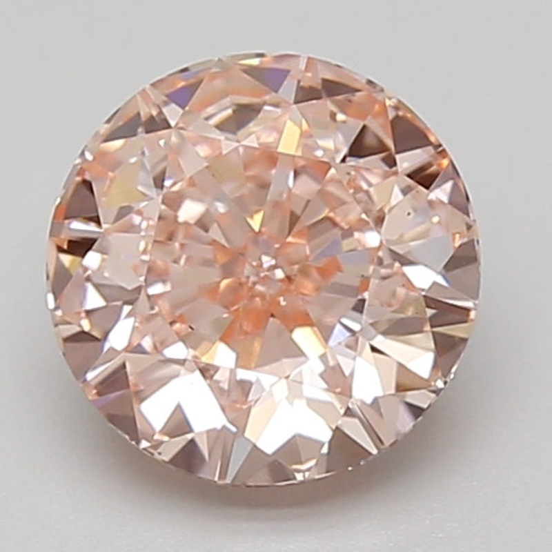 2.07 Ct Round Lab Diamond  Fancy Intense Pink  VS1   IGI