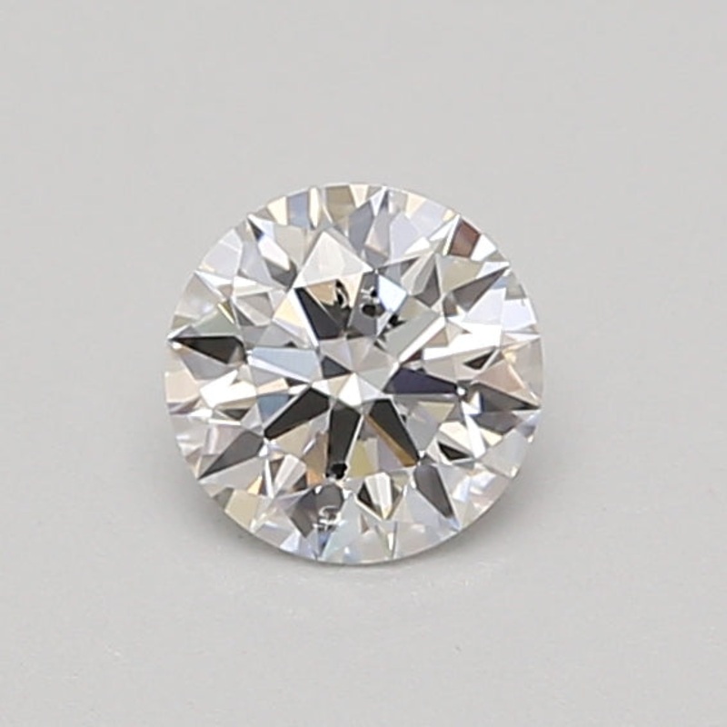 0.56 Ct Round Lab Diamond  D  SI1  Ideal Cut  IGI
