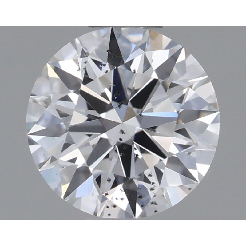 0.58 Ct Round Lab Diamond  D  SI1  Ideal Cut  IGI