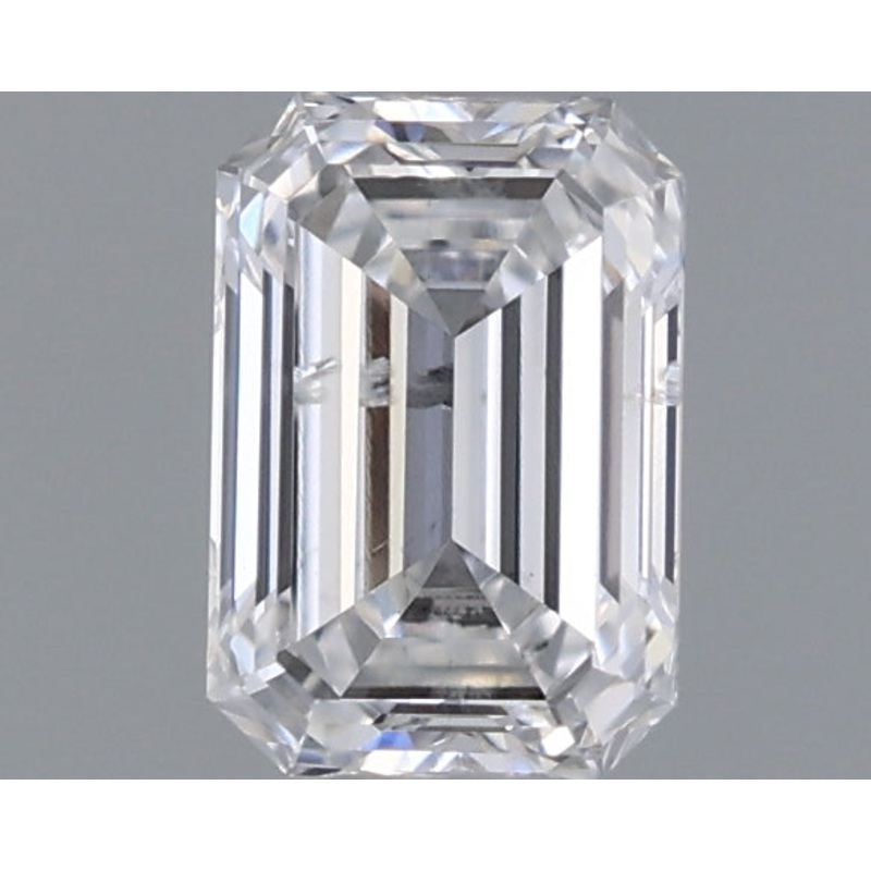 0.52 Ct Emerald Lab Diamond  D  SI2   IGI