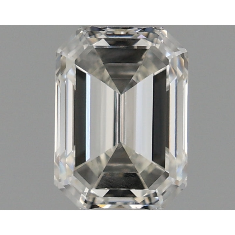 0.6 Ct Emerald Lab Diamond  H  VVS2   IGI