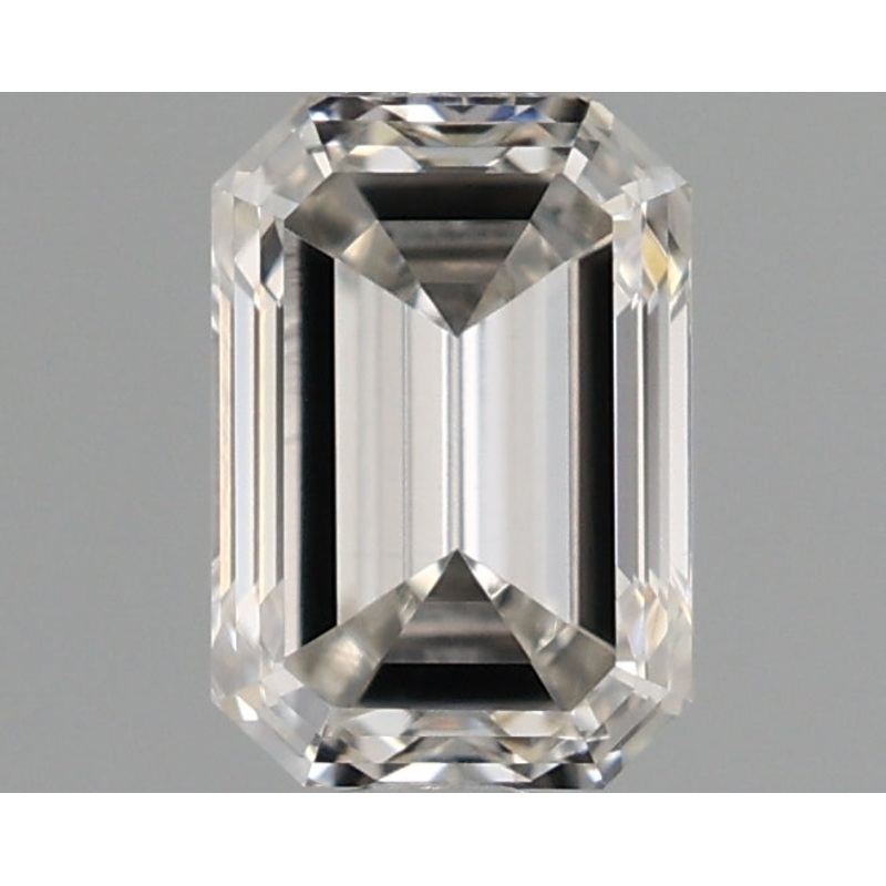 0.62 Ct Emerald Lab Diamond  H  VVS2   IGI