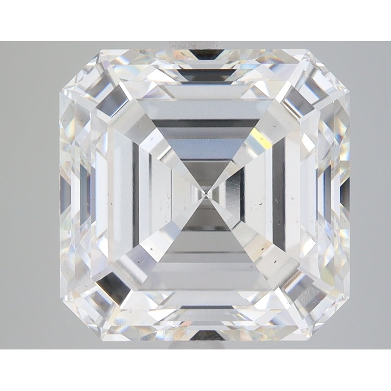 8.1 Ct Sq.emerald Lab Diamond  Treated  SI1   GIA