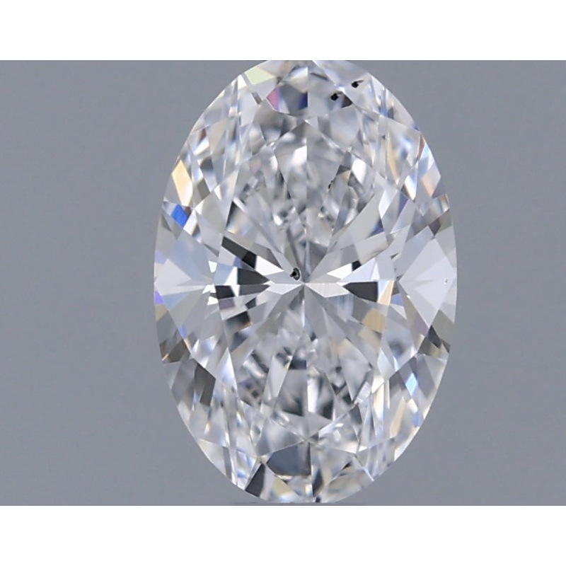 0.5 Ct Oval Lab Diamond  D  SI1   IGI