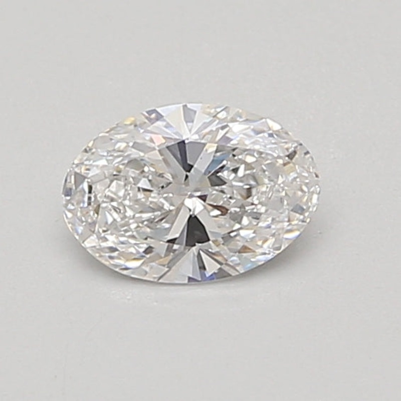 0.54 Ct Oval Lab Diamond  D  VS1   IGI