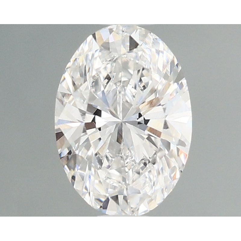 0.54 Ct Oval Lab Diamond  D  VVS2   IGI