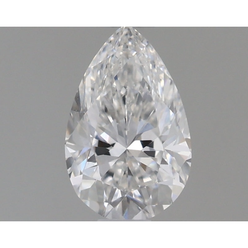 0.54 Ct Pear Lab Diamond  D  VVS2   IGI
