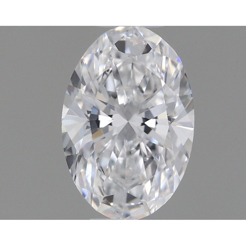 0.55 Ct Oval Lab Diamond  D  VS1   IGI