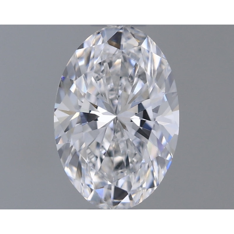 0.56 Ct Oval Lab Diamond  D  VS1   IGI