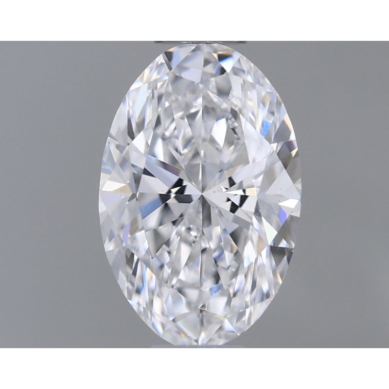 0.57 Ct Oval Lab Diamond  D  VS1   IGI