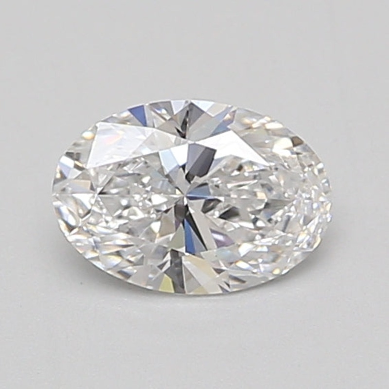0.74 Ct Oval Lab Diamond  D  VVS2   IGI
