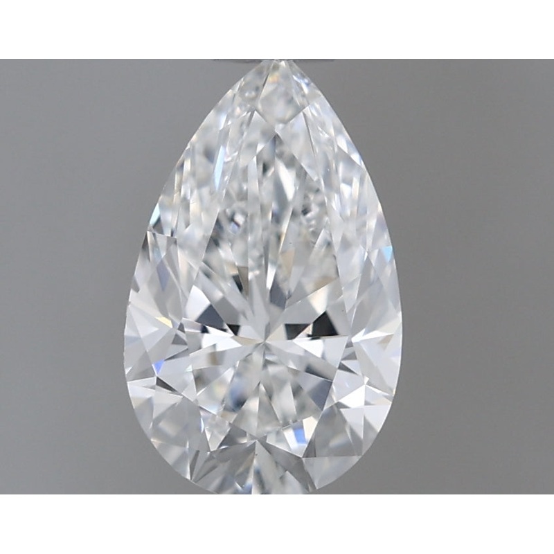 0.56 Ct Pear Lab Diamond  D  VVS2   IGI