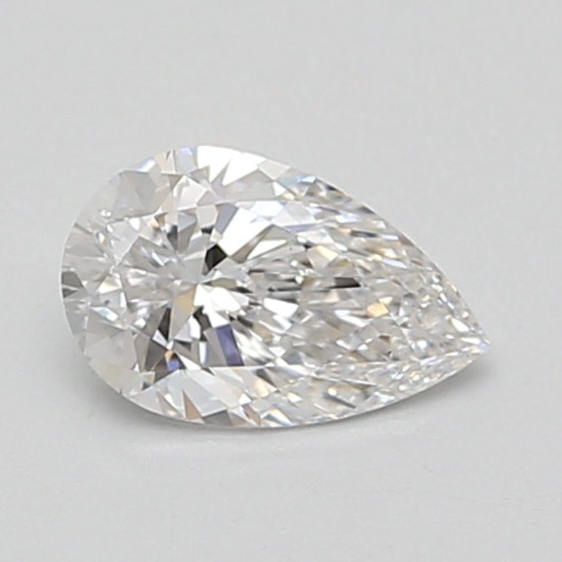 0.74 Ct Pear Lab Diamond  D  VS1   IGI