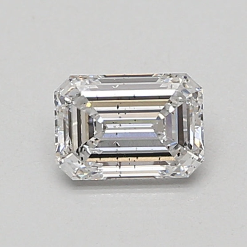 0.71 Ct Emerald Lab Diamond  F  SI1   IGI