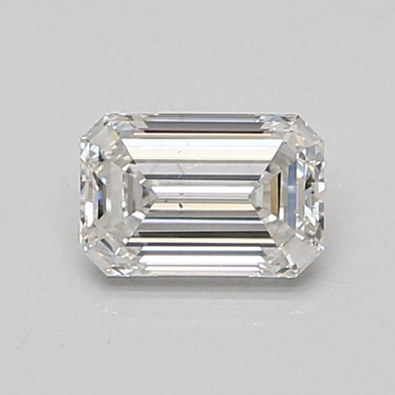 0.74 Ct Emerald Lab Diamond  E  VS2   IGI