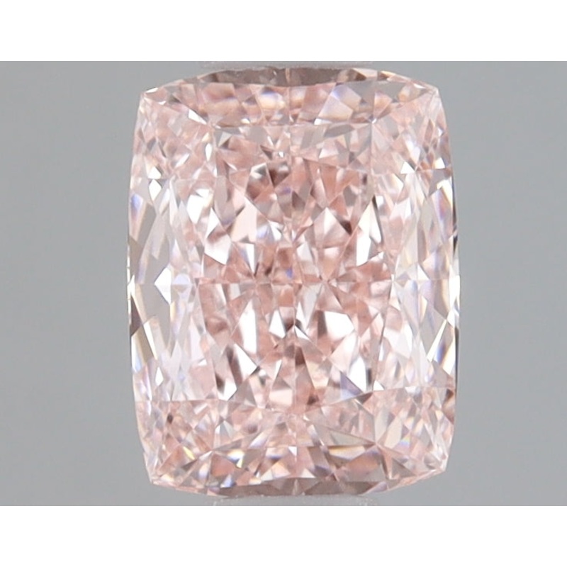 0.81 Ct Cushion Lab Diamond  Fancy Intense Pink  VS1   IGI