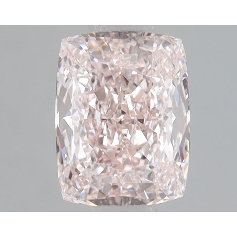 1.08 Ct Cushion Lab Diamond  Light Pink  VS2   IGI