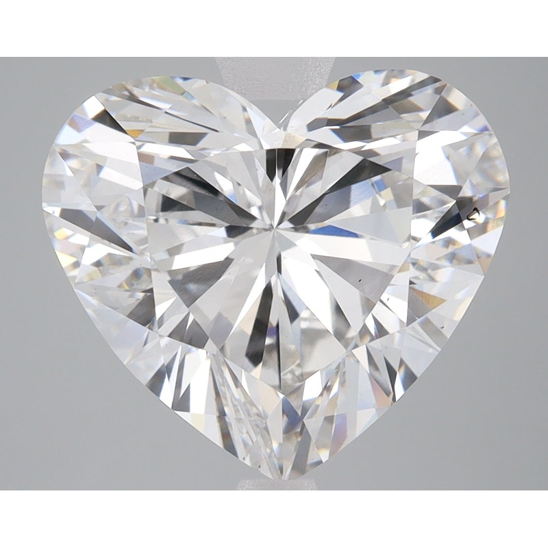 6.28 Ct Heart Lab Diamond  F  SI1   GIA