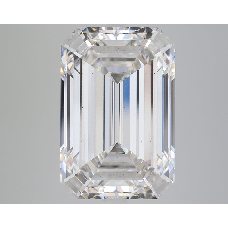 8.2 Ct Emerald Lab Diamond  Treated  SI1   GIA