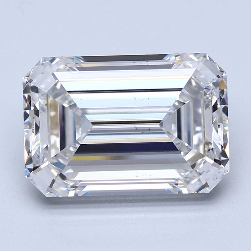9.31 Ct Emerald Lab Diamond  Treated  SI1   GIA